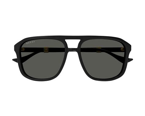 Gucci™ GG1494S 001 57 Black Sunglasses 